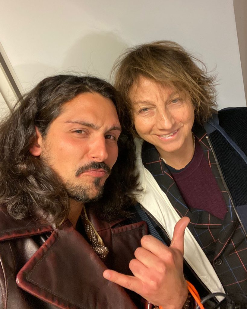 Sul palco insieme a Gianna Nannini